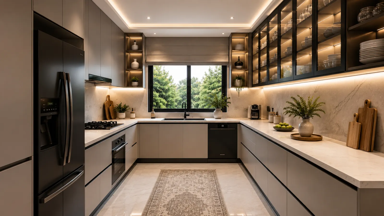 Modular Kitchen designed by Stone & Space