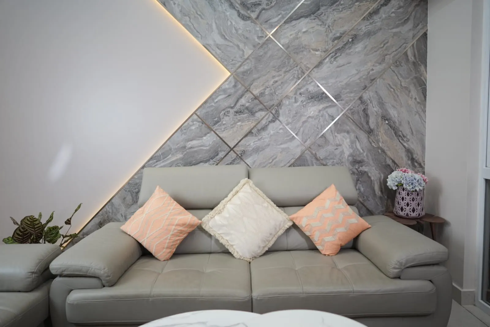 Completed Stone & Space home interior, project 3