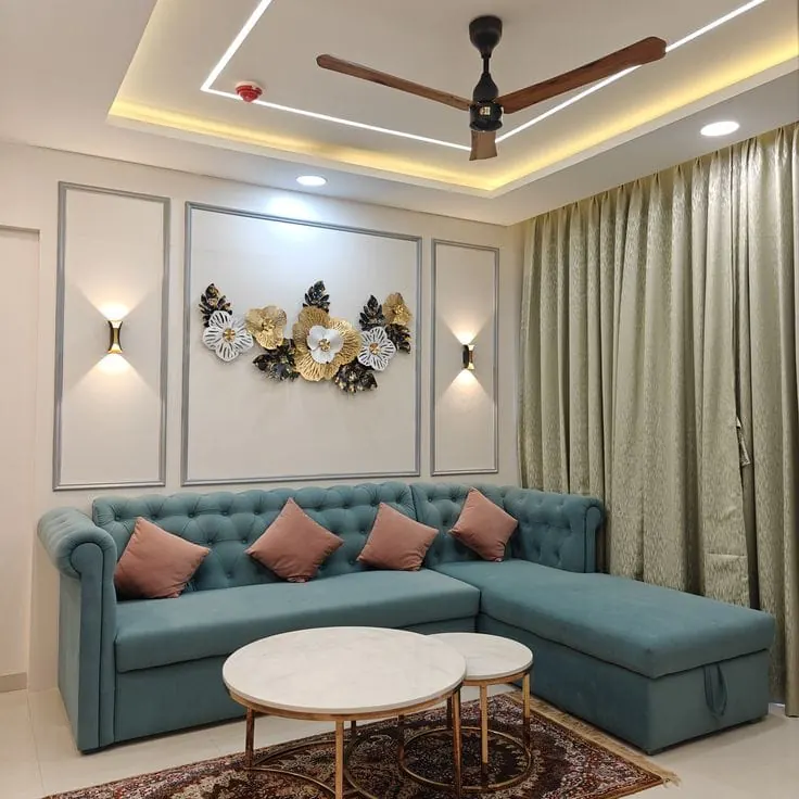 Completed Stone & Space home interior, project 1